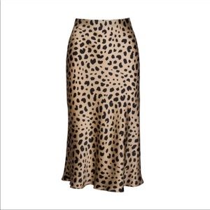 Aqua Cheetah Skirt